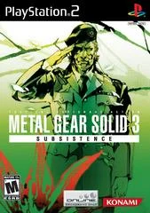 Carátula de Metal Gear Solid 3 Subsistence