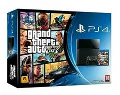 Carátula de Playstation 4 500GB [Grand Theft Auto V Bundle]