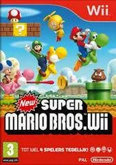 Carátula de New Super Mario Bros. Wii