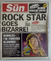 Carátula de Rock Star Goes Bizarre