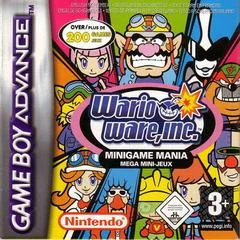 Carátula de Wario Ware Minigame Mania