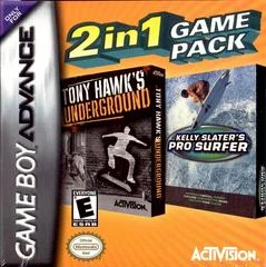 Carátula de Tony Hawk Underground & Kelly Slater's Pro Surfer