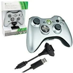 Carátula de Xbox 360 Wireless Controller [Silver]