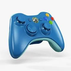 Carátula de Xbox 360 Wireless Controller [Blue/Teal]