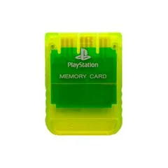 Carátula de PS1 Memory Card [Lemon Yellow]