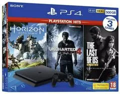 Carátula de Playstation 4 500GB [Playstation Hits Game Bundle]