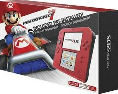 Carátula de Nintendo 2DS Crimson Red 2 [Mario Kart 7 Pre-installed]