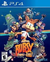 Carátula de Bubsy Paws on Fire