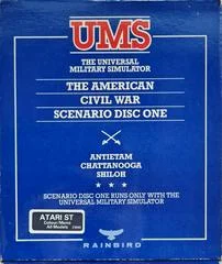 Carátula de UMS The Universal Military Simulator The American Civil War