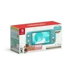 Carátula de Nintendo Switch Lite [Animal Crossing: New Horizons Timmy & Tommy's Aloha Edition]