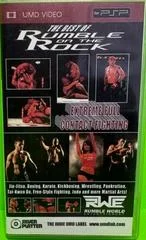 Carátula de The Best of Rumble On The Rock [UMD]