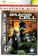 Carátula de Splinter Cell Pandora Tomorrow [Best of Platinum Hits]