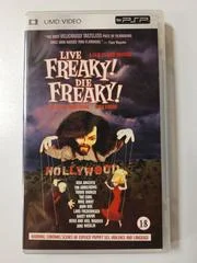 Carátula de Live Freaky! Die Freaky! [UMD]
