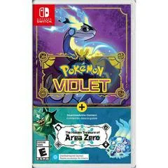 Carátula de Pokemon Violet + The Hidden Treasure of Area Zero