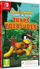 Carátula de Crazy Chicken Jump 'N' Run: Traps And Treasures [Code in Box]