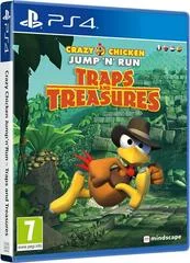 Carátula de Crazy Chicken Jump 'N' Run: Traps And Treasures
