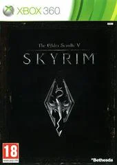 Carátula de Elder Scrolls V Skyrim