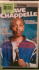 Carátula de Dave Chappelle For What it's Worth [UMD]