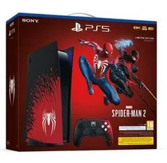 Carátula de Playstation 5 [Marvel Spiderman 2 Limited Edition Console]