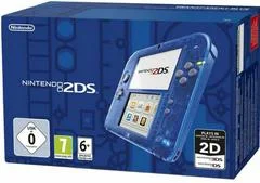 Carátula de Nintendo 2DS Transparent Blue