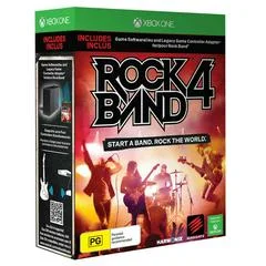 Carátula de Rock Band 4 [Legacy Game Controller Adapter Bundle]