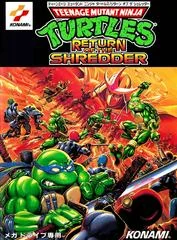 Carátula de Teenage Mutant Ninja Turtles: Return of the Shredder