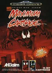 Carátula de Spiderman Venom: Maximum Carnage