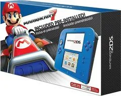 Carátula de Nintendo 2DS Electric Blue 2 [Mario Kart 7 Pre-installed]