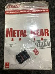Carátula de Metal Gear Solid Unauthorized with Memory Card