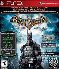 Carátula de Batman: Arkham Asylum [Game of the Year Greatest Hits]