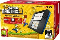 Carátula de Nintendo 2DS Black + Blue [New Super Mario Bros. 2 Pre-installed]
