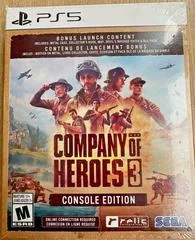Carátula de Company of Heroes 3: Console Edition [Steelbook]