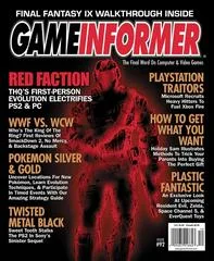 Carátula de Game Informer [Issue 92]