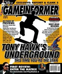 Carátula de Game Informer [Issue 122] Tony Hawk Cover