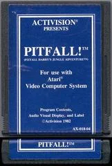 Carátula de Pitfall [Blue Label]