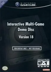 Carátula de Interactive Multi-Game Demo Disc Version 18