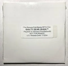 Carátula de Guilty Gear Isuka [Pre-Release Full-Game BETA Disc]