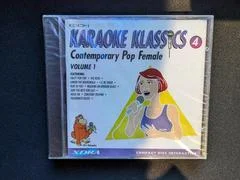 Carátula de Karaoke Klassiks 4 Contemporary Pop Female Volume 1