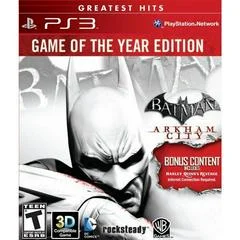 Carátula de Batman: Arkham City [Game of the Year Greatest Hits]