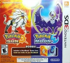 Carátula de Pokemon Sun & Pokemon Moon Dual Pack [Steelbook Edition]