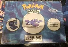 Carátula de Gameboy Advance SP [Pokemon Sapphire Super Pak]