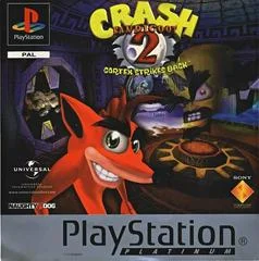Carátula de Crash Bandicoot 2 Cortex Strikes Back [Platinum]