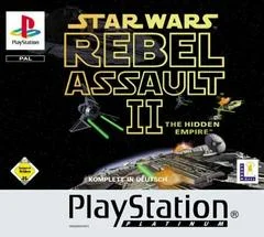 Carátula de Star Wars Rebel Assault II The Hidden Empire [Platinum]