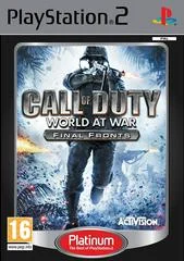 Carátula de Call of Duty World at War Final Fronts [Platinum]