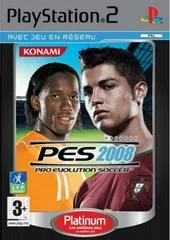 Carátula de Pro Evolution Soccer 2008 [Platinum]