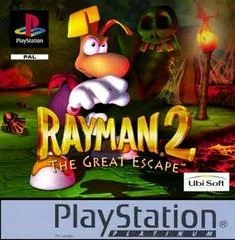 Carátula de Rayman 2 The Great Escape [Platinum]