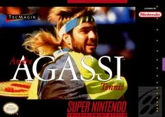 Carátula de Andre Agassi Tennis