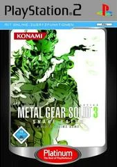 Carátula de Metal Gear Solid 3 Snake Eater [Platinum]