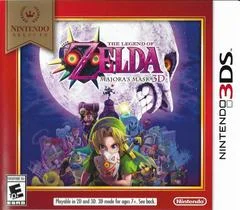 Carátula de Zelda Majora's Mask 3D [Nintendo Selects]