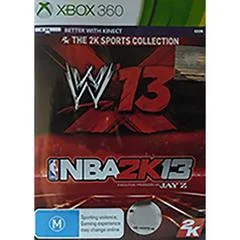 Carátula de WWE '13 & NBA 2K13